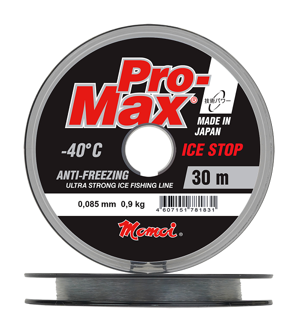 Леска Pro-Max Ice Stop 0,181 мм, 3,8 кг, 30 м, прозрачная, Barrier Pack